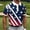 Navy B, variant on BRGZLK Mens Golf Shirts 250 Anniversary USA Shirt Summer Trendy Short Sleeve Turn-Down Collar Tees Loose Fit Patriotic Tops Dark Gray XXL