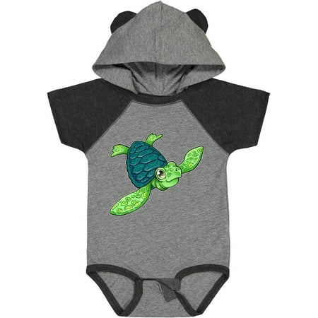 

Inktastic Sea Turtle with Swirls Gift Baby Boy or Baby Girl Bodysuit
