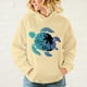 thumbnail image 5 of Nueva sudadera con capucha informal de manga larga con estampado de tortugas marinas y vibraciones de playa para mujer y hombre, 5 of 5