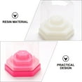 thumbnail image 4 of Shisuyan Nail Drill Bits Storage Case Dustproof Display Box 2Pcs 9x8.5Cm, 4 of 8