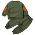 thumbnail image 6 of HCNTES Toddler Kids Baby Boy Fall Outfits 1T 2T 3T 4T 5T Long Sleeve Tops Pants Winter Clothes Sets(4-5 Years,S779-AG), 6 of 9