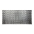 thumbnail image 1 of Fasade - Traditional 1 Crosshatch Silver Decorative Wall Panel - Fast and Easy Installation (4' X 8' Panel), 1 of 2