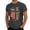Dark Gray, variant on Men’s 250 Years Patriotic T-Shirt, We The People American Flag Cross Graphic Tee For Anniversary Celebration Comfortable Fit