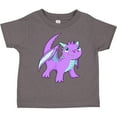 thumbnail image 3 of Inktastic Cute Baby Purple Dragon Boys or Girls Toddler T-Shirt, 3 of 5