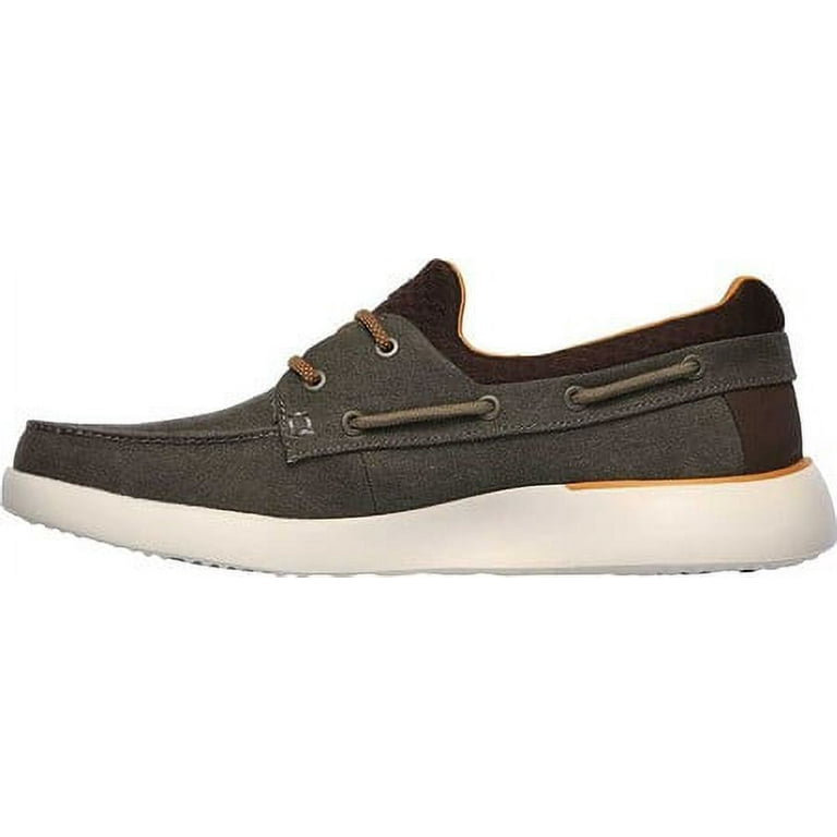 Skechers Men s Bellinger Garmo Slip on Comfort Boat Shoe Walmart