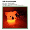 thumbnail image 3 of Koala Night Light Lámpara De Noche Multifunción Sleep Light Con Control Remoto Recargable Por Usb Iluminación Colorida Para Habitación De Bebé Dormitorio Sala De Estar matsuzay HA014376-00, 3 of 6