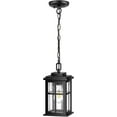 thumbnail image 3 of VIANIS Outdoor Pendant Lights - Matte Black Hanging Lights with Adjustable Chain, Modern Waterproof Chandelier for Front Door, Anti-Rust Exterior Ceiling Lanterns for Entryway, 3 of 7