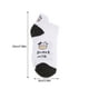 thumbnail image 2 of unbranded 4Pares Calcetines Cortos De Con Estampado De Vaca Y Transpirable, 2 of 8