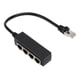 thumbnail image 5 of Cable Divisor Ethernet RJ45, Divisor Ethernet 1 A 4, Un Punto, Cuatro, Puerto De Red 4xRJ45 Para Computadora Portátil, 5 of 7