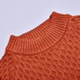 thumbnail image 2 of Gibobby SuéTer Para Invierno Mujer contraste de mujer y diseño de minimalista para un suéter de cuello redondo(Naranja,G), 2 of 6