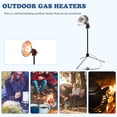 thumbnail image 4 of Ndcxsfigh Calentador para Acampar Al Aire Libre Horno Calentamiento Gas Dirección Variable para Pesca Invierno, 4 of 9