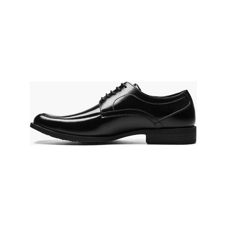 Stacy Adams Calhoun Moc Toe Oxford Shoes Black 20117-001  display picture 1