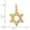 thumbnail image 6 of FJC Finejewelers 10k Yellow Gold Star Of David Charm, 6 of 6