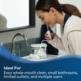 thumbnail image 3 of Waterpik ION Water Flosser, Cordless Rechargeable Countertop Oral Irrigator, WF-11 White, 3 of 18