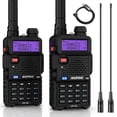 thumbnail image 1 of Radio portátil BAOFENG UV-5G (UV-5X) GMRS, paquete de 2 con accesorios, 1 of 8