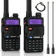 thumbnail image 1 of Radio portátil BAOFENG UV-5G (UV-5X) GMRS, paquete de 2 con accesorios, 1 of 8