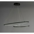 thumbnail image 2 of E21325-BK-ET2 Lighting-Cycle-77W 1 LED Pendant-24.5 Inches wide by 2 inches high-Black Finish, 2 of 5