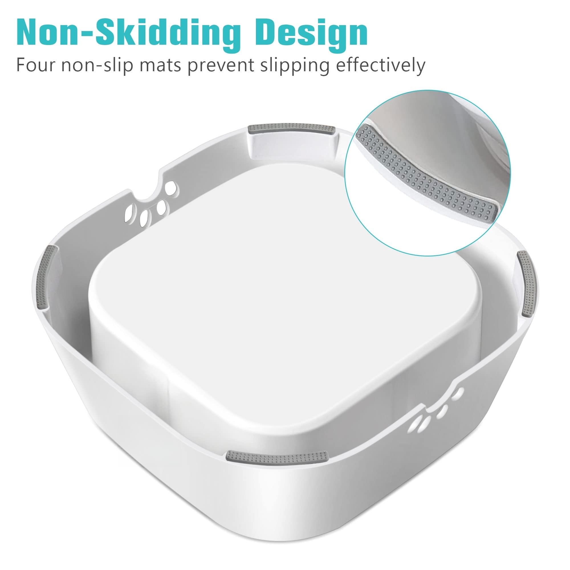 No-Spill Pet Water Bowl, Slow Water Feeder, No-Slip Pet Water Dispenser 35oz Feeder Bowl for Dogs and Cats-2Pcs