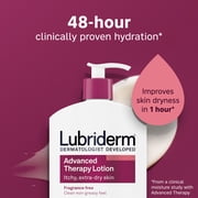 Lubriderm Advanced Therapy Body Lotion, Fragrance Free, 32 Fl oz
