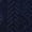 Navy Blue, variant on Men'S Henley Stand Collar Elbow Patch Cable Knit Sweater XXXL