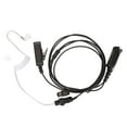 thumbnail image 2 of 2 Way  Earpiece, Sensitive Mic Acoustic Tube Headset Noise Reduction Soft Eartip Portable  For STP8000, 2 of 8