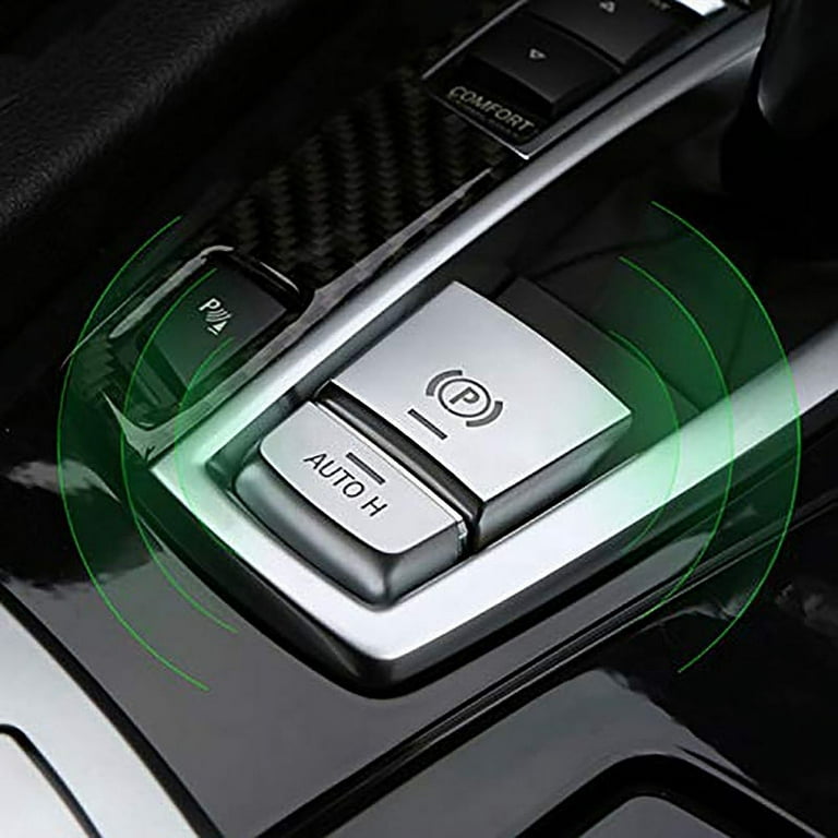 ABS Chrome Electronic Hand Brake P Button Decoration Cover for BMW F10 F07  F01 X3 F25 X4 F26 F11 F06 X5 F15 X6 F16 Car Accessories 