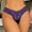 Purple, variant on Women's Lingerie & Underwear Lace Mesh Briefs, Comfy & Breathable Sheer Intimates Panties Valentine's Day For Her