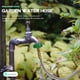thumbnail image 3 of KAKOWELY Manguera de jardín de acero inoxidable de 30 cm con conector hembra a hembra de metal, extensión de manguera de agua., 3 of 5