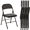 Drak gray, variant on Folding Chair, 2 Pack Metal Padded Chairs for Outdoor & Indoor, Events Office Wedding Party, 330lbs Capacity, Kahki