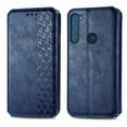 thumbnail image 3 of Case for Motorola MOTO One Fusion Plus Flip Cover Wallet Flip Cover Magnetic Protective - Blue, 3 of 5