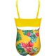 thumbnail image 2 of Shein Bañadores de niñas con Estampado Floral con Lazo en el Frente Bañador de una Pieza Monokini con volantesi Limon Amarillo 6 Limon Amarillo 6 Xishao ropa, 2 of 2