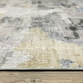thumbnail image 3 of Avalon Home Marlowe Washable Distressed Abstract Grey/ Blue Indoor Area Rug, 3 of 13