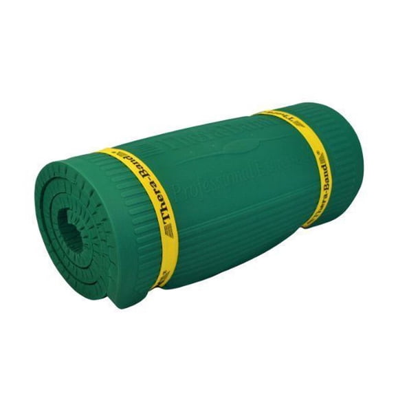 TheraBand Professional Floor Exercise Mat, High Density, 75 Inch Long, 2 Foot Wide X 1 Inch Thick, Green
