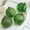 Green, variant on Festive Christmas Tree Ornament Set - Irregular Glass Balls, Clear Sparkling Design, Reusable Holiday Decor with Gift Box, Silver