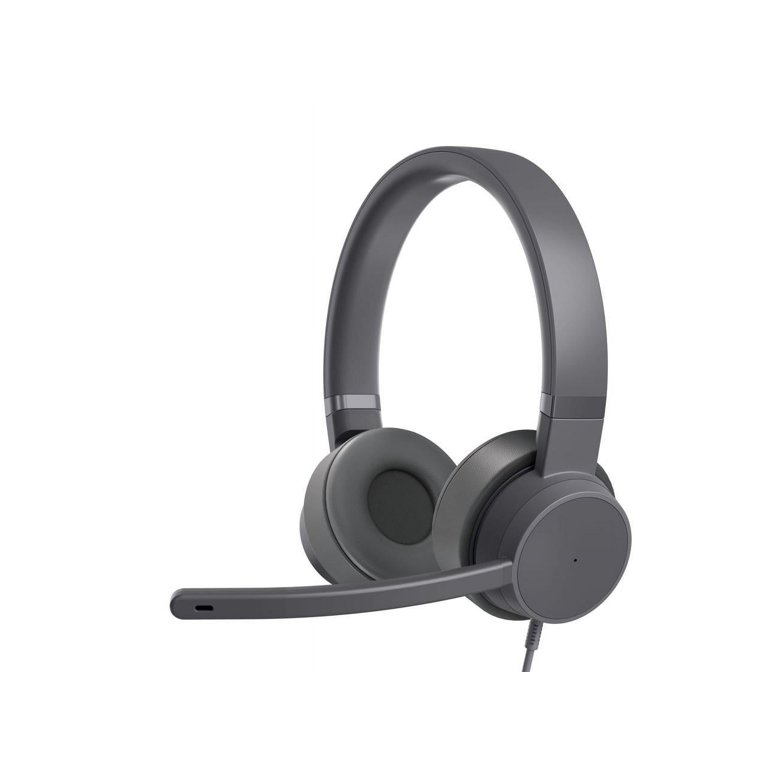 Lenovo Wired Over the head Stereo Headset Black 4XD0S92991