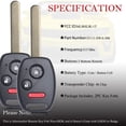 thumbnail image 4 of Llavero remoto de repuesto MechanMagic Honda CR-V 2007-2013, 4 of 7