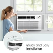 LG 8,000 BTU 115V 350 Sq. Ft. Window Air Conditioner, White, LW8024RD