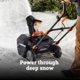 thumbnail image 5 of Worx WG471 40V Power Share 20" Cordless Snow Blower with Brushless Motor, 5 of 13