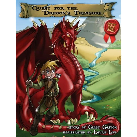 Quest for the Dragon's Treasure, (Hardcover)