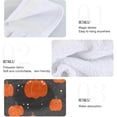 thumbnail image 5 of SKYSONIC 2 Pcs Hanging Hand Towels, Soft Absorbent Thanksgiving Pumpkin Halloween Design Towel for Kitchen Bathroom, 12"x17", 5 of 7