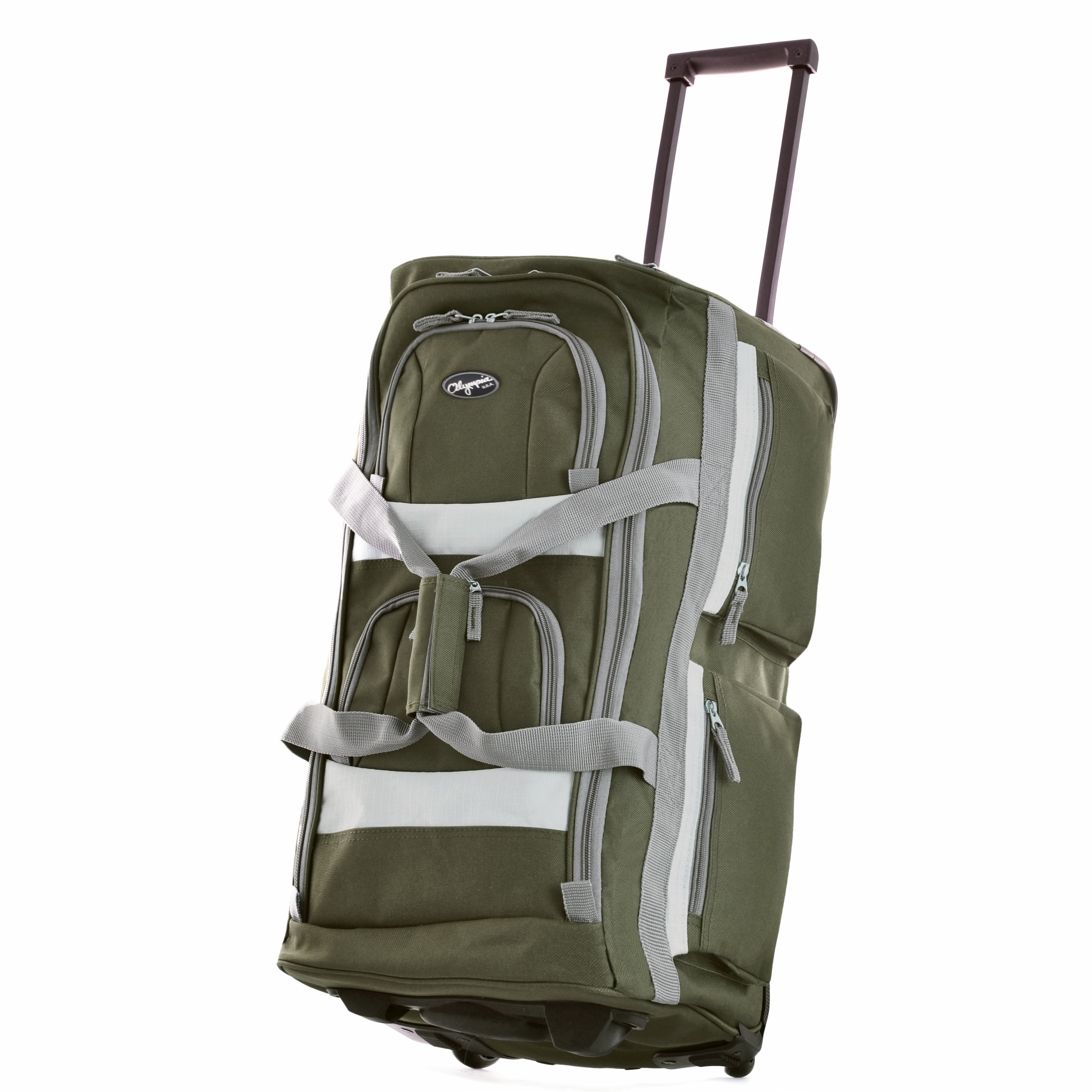 Olympia USA 26" 8 Pockets Rolling Duffel by Luggage America
