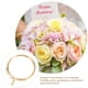 thumbnail image 3 of 20 porta tarjetas florales de alambre metálico para colocar tarjetas, fotos y notas., 3 of 6