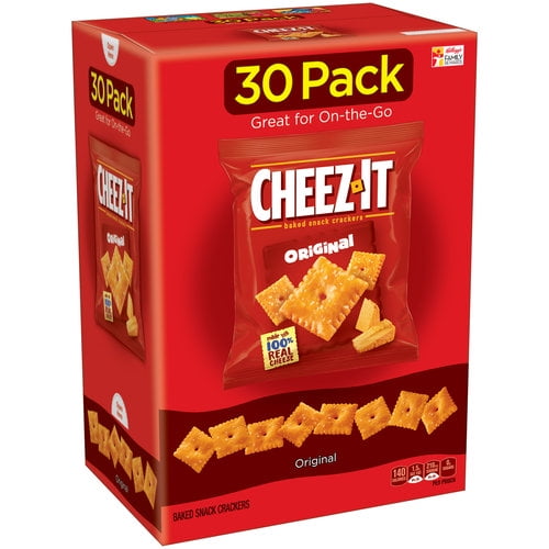 Cheez-It Original Baked Snack Crackers, 1 oz, 30 ct by Sunshine Biscuits, LLC