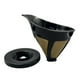 thumbnail image 3 of Verter sobre café Cono Gotero Gotero Accesorios Fácil de limpiar Extracción Manual Reutilizable Filtro de café para camping, hogar, oficina, 3 of 8