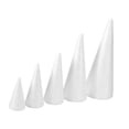 thumbnail image 3 of 5 conos de espuma para manualidades, decoración navideña, conos decorativos para de , centro de mesa para bodas, cumpleaños, escuela., 3 of 8
