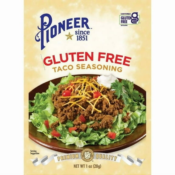 Pioneer Brand Gluten Free Taco Seasoning - 1 oz