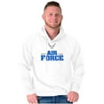 thumbnail image 5 of US Air Force Official USAF Wings Logo Hoodie Sweatshirt Women Men Brisco Brands M, 5 of 6