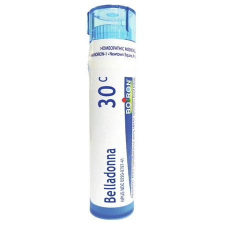 - Belladonna 30C Boiron 80 Pellet
