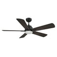 thumbnail image 4 of Trifecte 52" 5 Baldes Indoor Wifi Ceiling Fan with Light Remote, 4 of 9