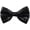 Black, variant on Men's Pre-Tied Bow Tie Banquet Tuxedo Bowtie Shiny Sequin Bow Ties Adjustable Bowties for Men Wedding Party